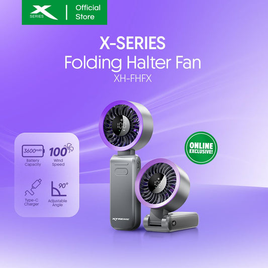 XTREME Home Folding Handheld Fan (XH-FHF)