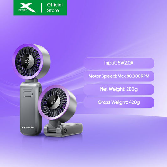 XTREME Home Folding Handheld Fan (XH-FHF)