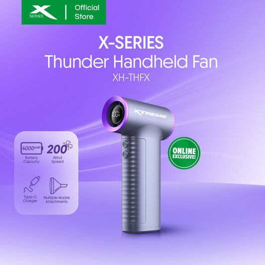 XTREME Home Thunder Handheld Fan (XH-THF)
