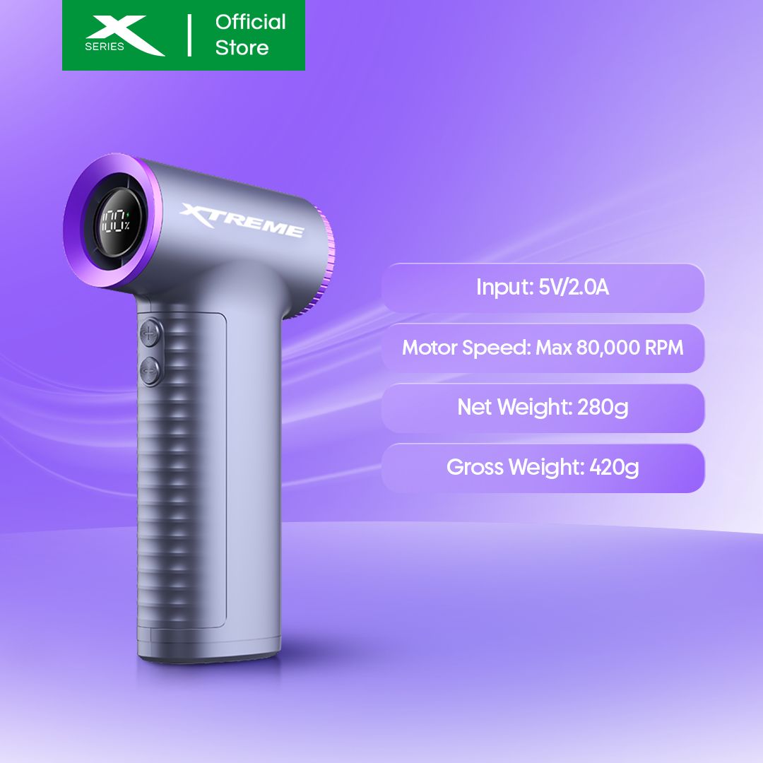 XTREME Home Thunder Handheld Fan (XH-THF)