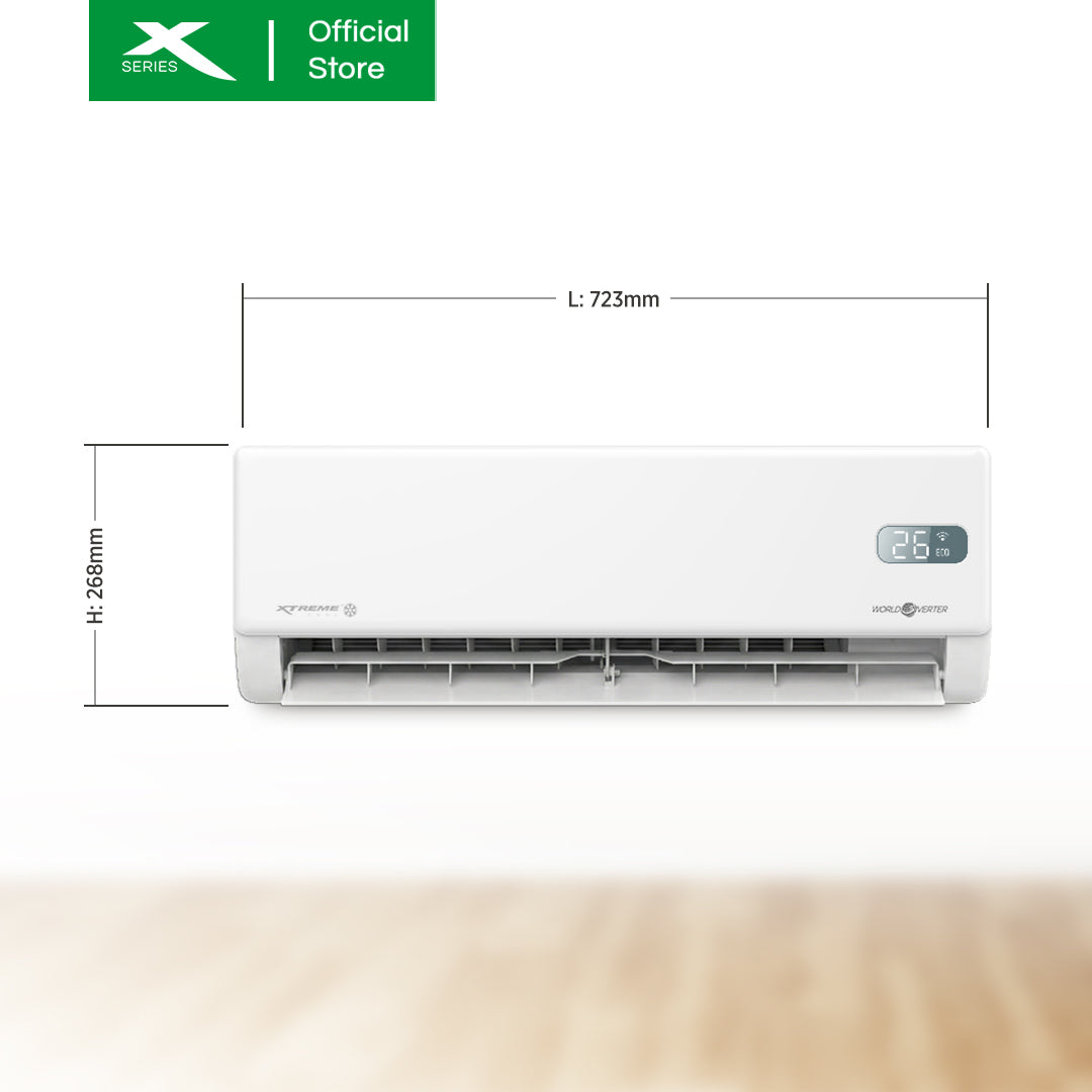 XTREME COOL 1.0HP Full DC Inverter Split Type Aircon (XACST10FDCi)