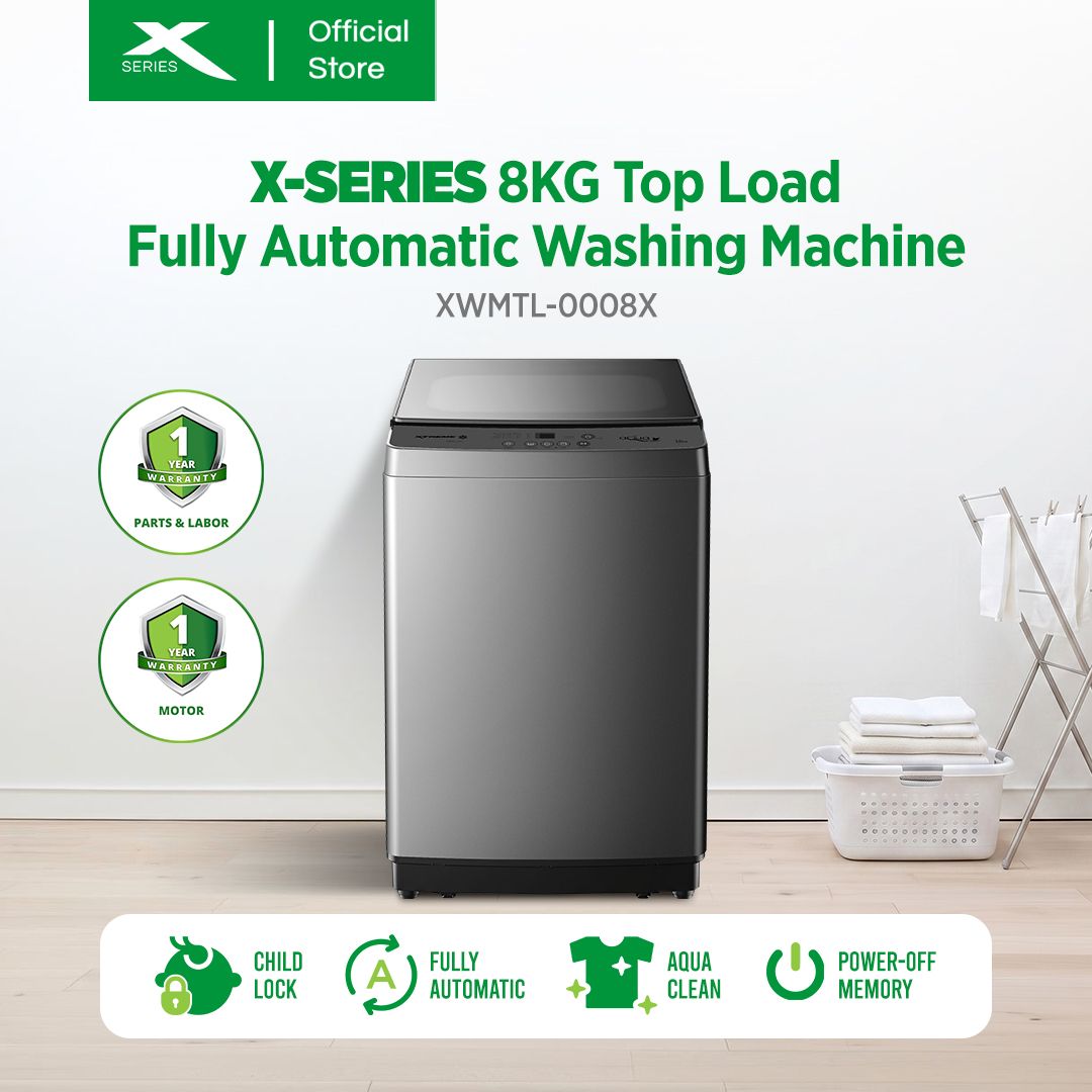 XTREME COOL 8KG Top Load Fuzzy Fully Automatic Washing Machine (XWMTL-0008)