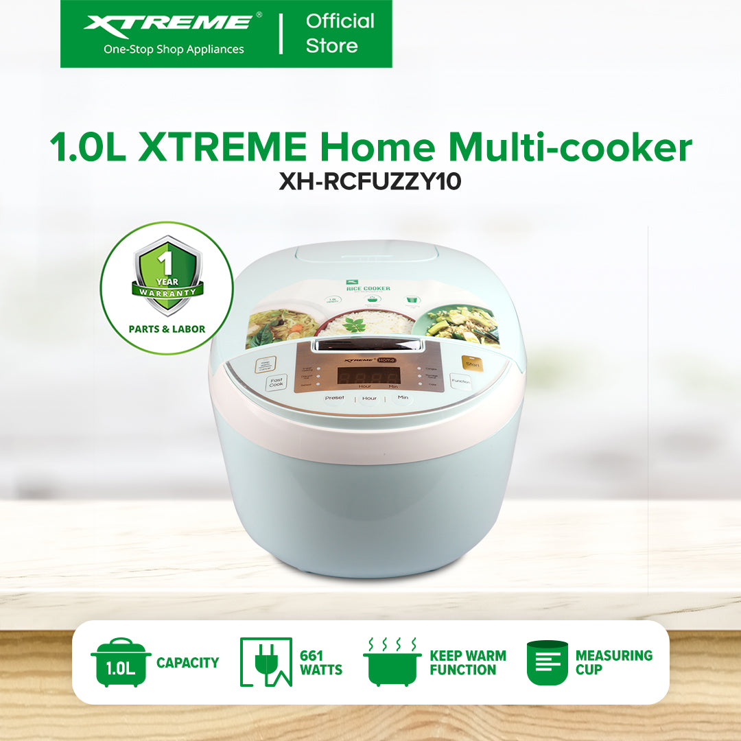 1.0L XTREME HOME Multi-Cooker | XH-RCFUZZY10