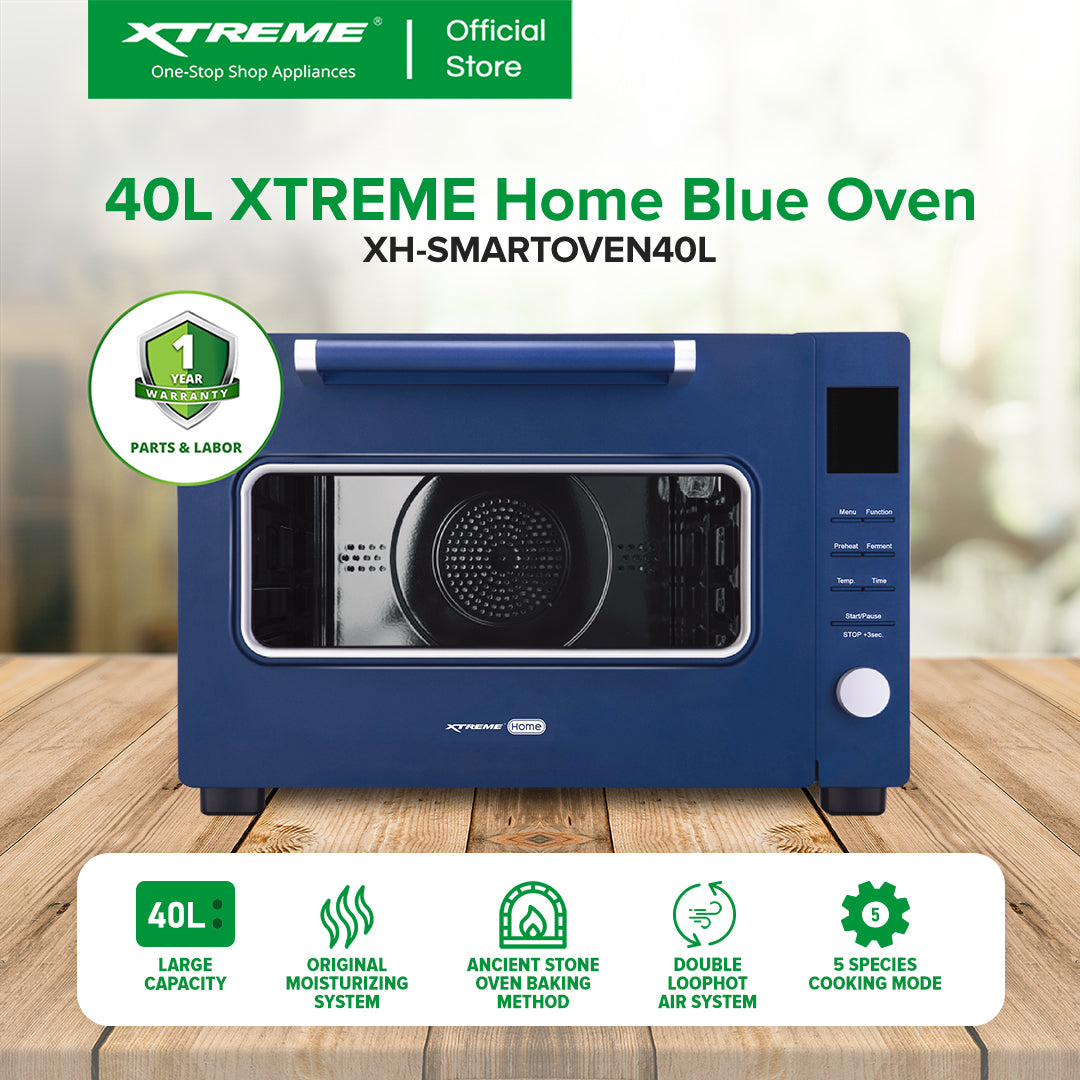40L XTREME HOME Blue Oven | XH-SMARTOVEN40L