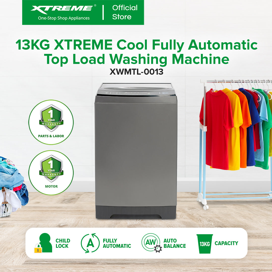 13kg  XTREME COOL Fully Automatic Top Load Washing Machine | XWMTL-0013