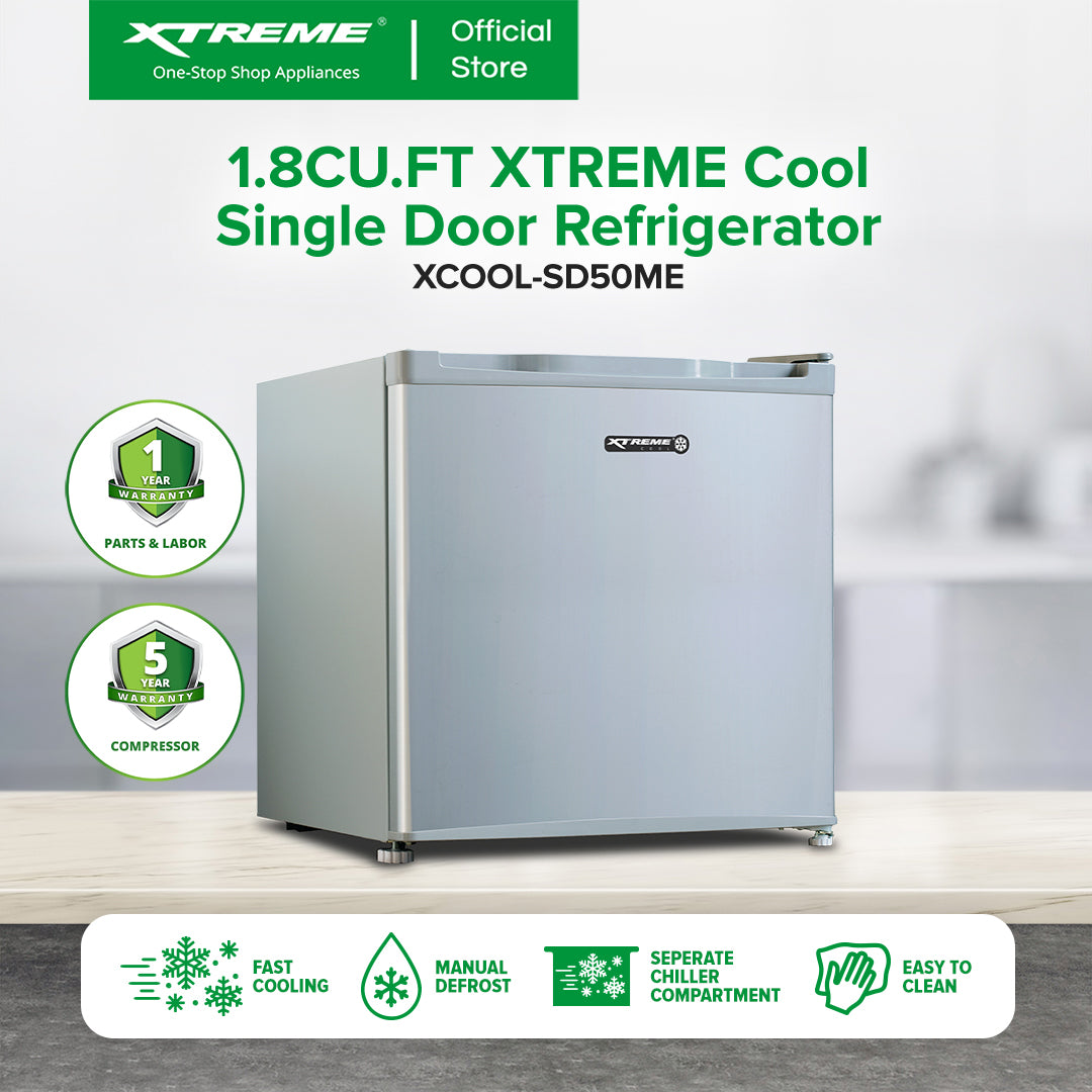 1.8 CU FT XTREME COOL Single Door Refrigerator | XCOOL-SD50ME