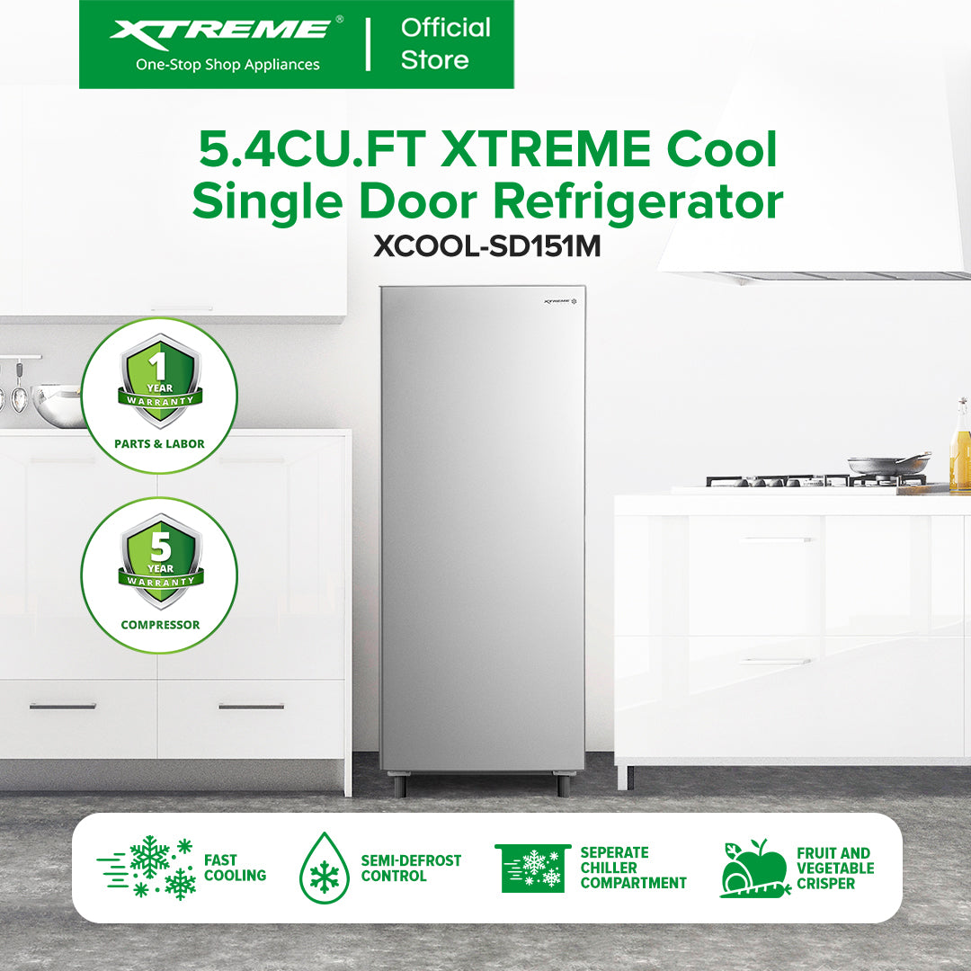 5.4CU.FT XTREME COOL Single Door Refrigerator | XCOOL-SD151M
