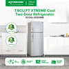 Load image into Gallery viewer, 7.4CU.FT XTREME COOL Two-door Refrigerator | XCOOL-DD210ME