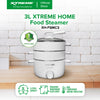Load image into Gallery viewer, XTREME HOME 3L Food Steamer Dual Temperature Control Protection with Two Ties Steame | XH-FSMC3