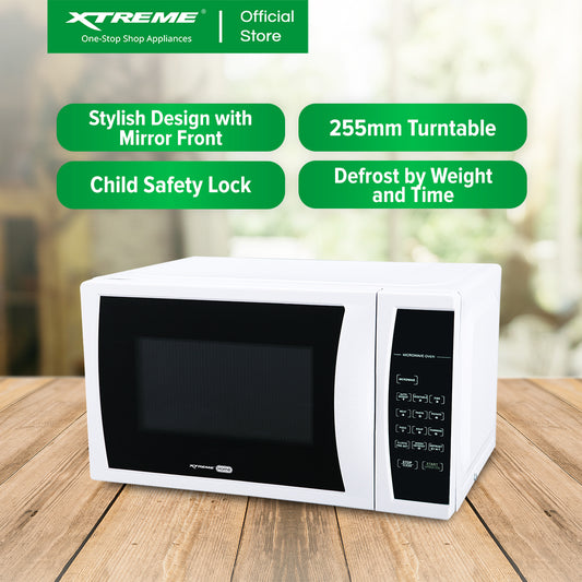 XTREME HOME 20L Digital Control Microwave Oven [White] (XMO-20DS)