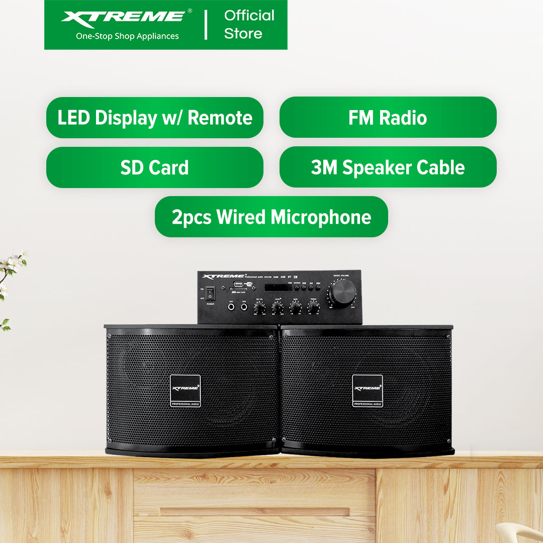 250W XTREME Amplifier With Speaker Set | XCS-650