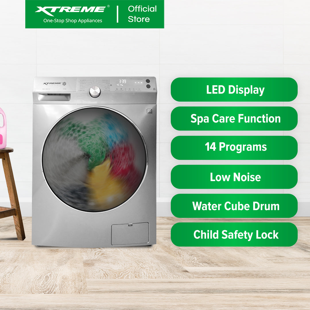 XTREME COOL Front Load Fully Automatic Washing Machine (XWM-COMBi10x7)