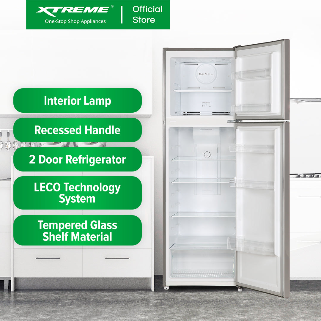 9.4CU.FT XTREME COOL 2-Door Inverter Refrigerator | XCOOL-DD256NF09I