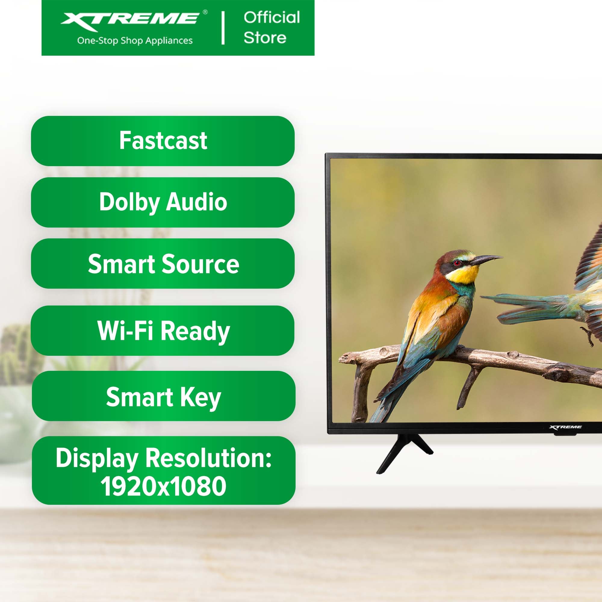 43-inch XTREME V Series Smart TV | MF-4300V