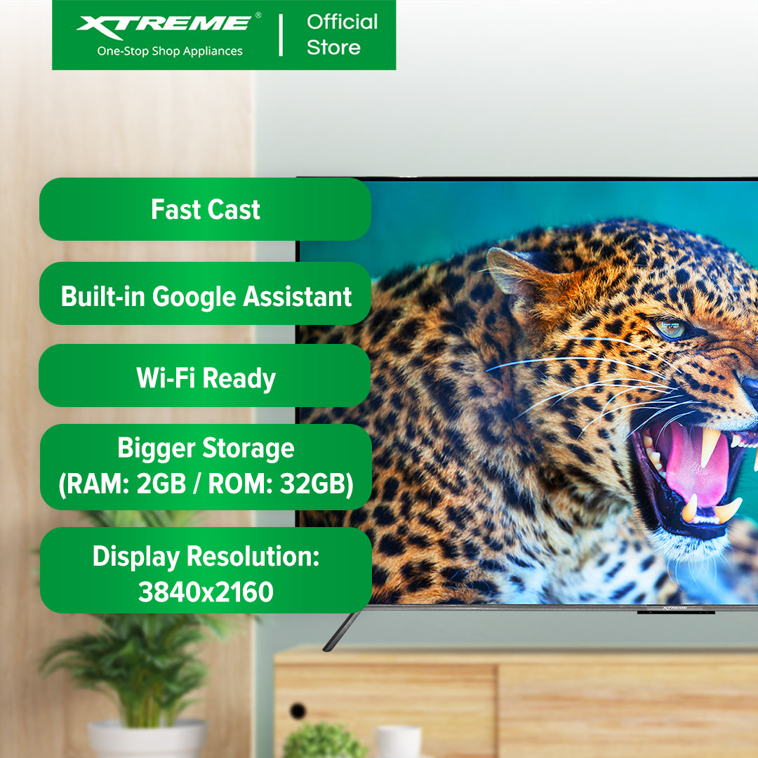 XTREME 86-inch Google TV 4K UHD | MF-8600SA