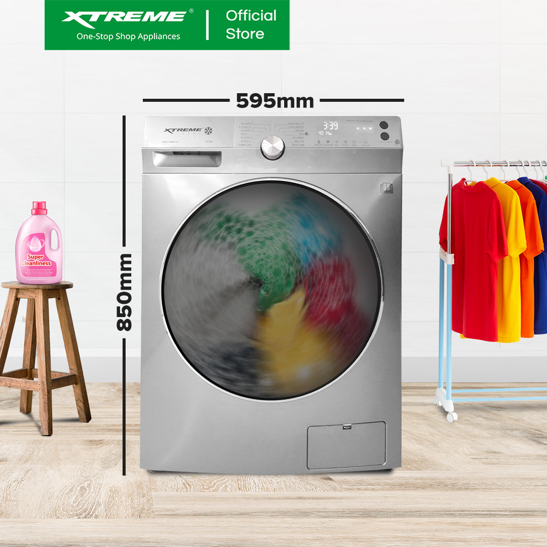 XTREME COOL Front Load Fully Automatic Washing Machine (XWM-COMBi10x7)
