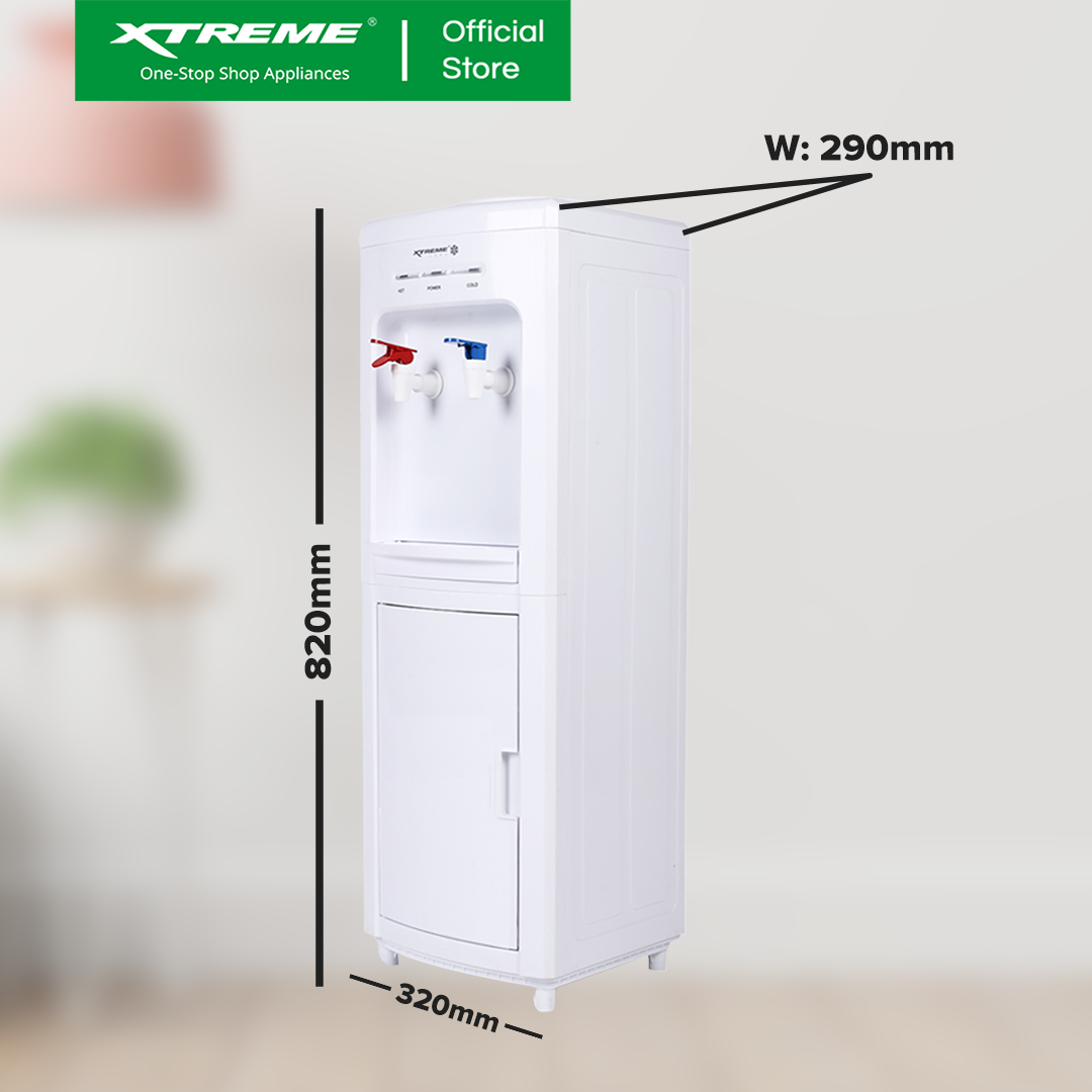 XTREME COOL Top Load Water Dispenser Hot and Cold (White) | XWD012W