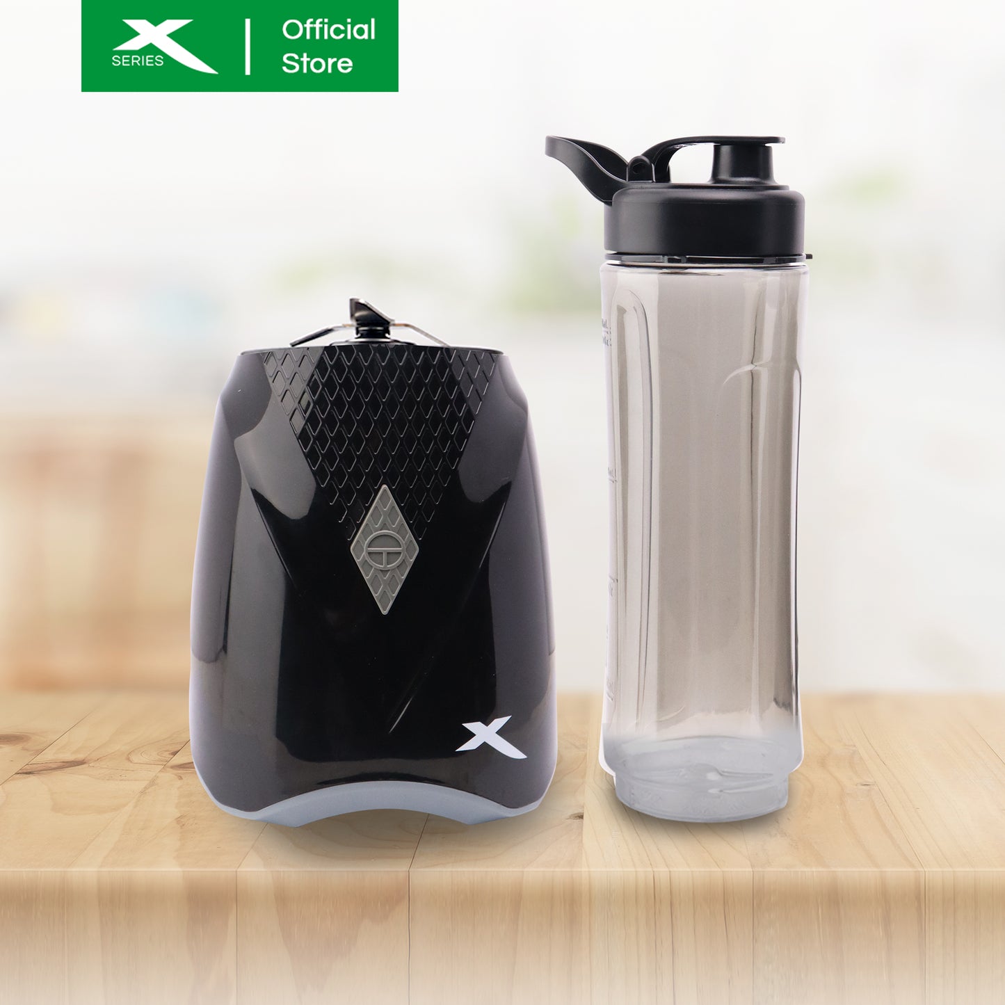 X-SERIES 600ML Personal Blender with FREE Tumbler (Black) | XH-BL600BX