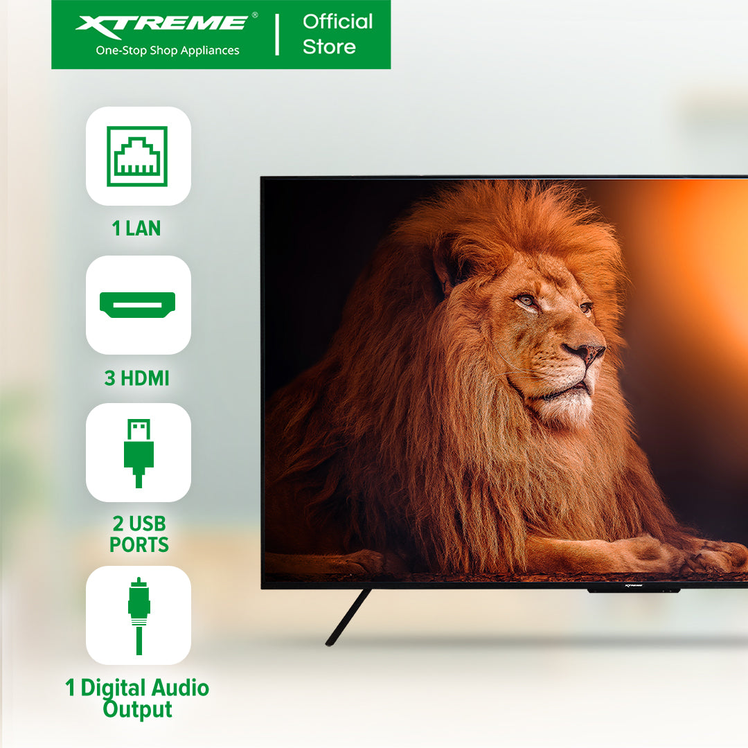 XTREME 75-inch Google TV 4K UHD  | MF-7500SA