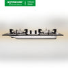 XTREME HOME Double Burner Tempered Gas Hob | XH-GH-TG2BH