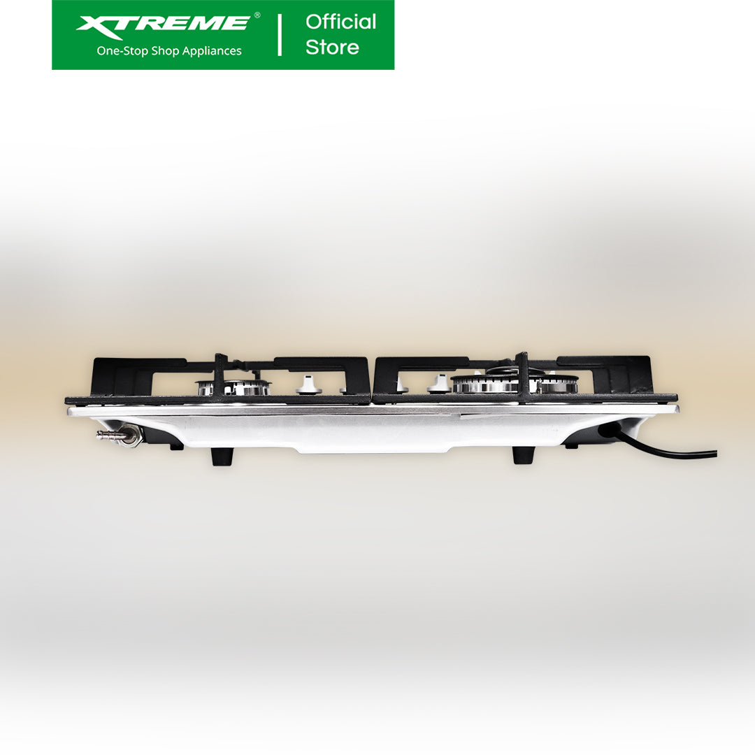 XTREME HOME Four Burner Stainless Steel Gas Hob | XH-GH-SS4BH