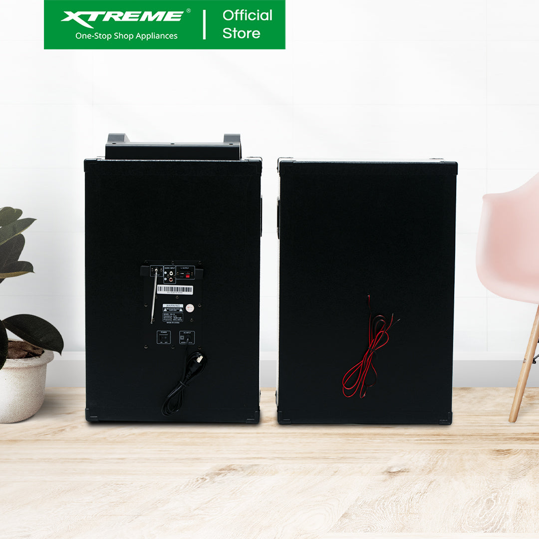 XTREME 350Wx2 Amplified Speaker Bluetooth FM USB SD Card Reader LED Display w/ 5 Bands EQ | SG-10