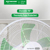 XTREME HOME 16 inches Ceiling Fan 3-Speed with Wall Rotary Switch (Green) | XH-EF-OF16GREEN