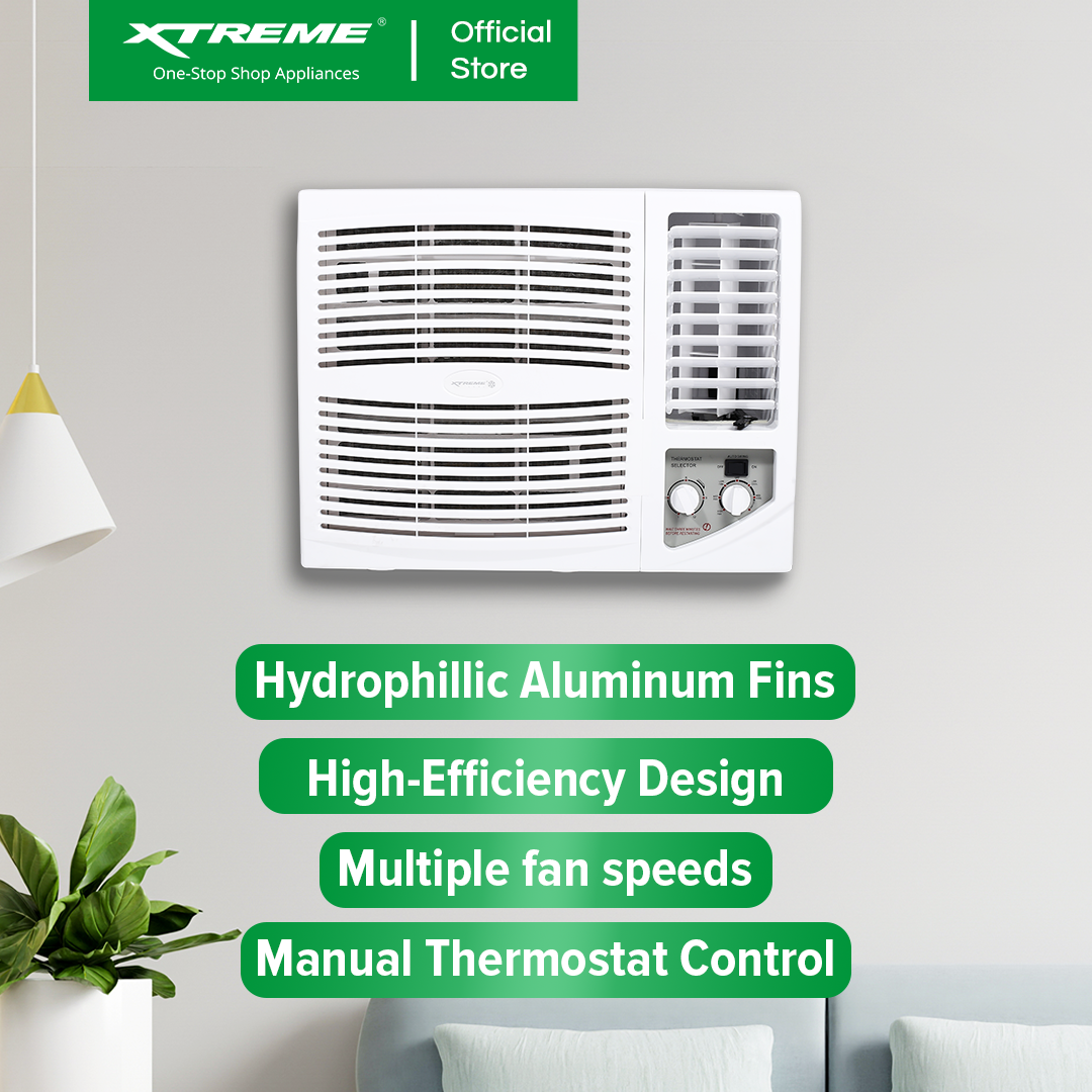 1.0HP XTREME COOL Energy Efficient Window Type Aircon Manual | XACWT10