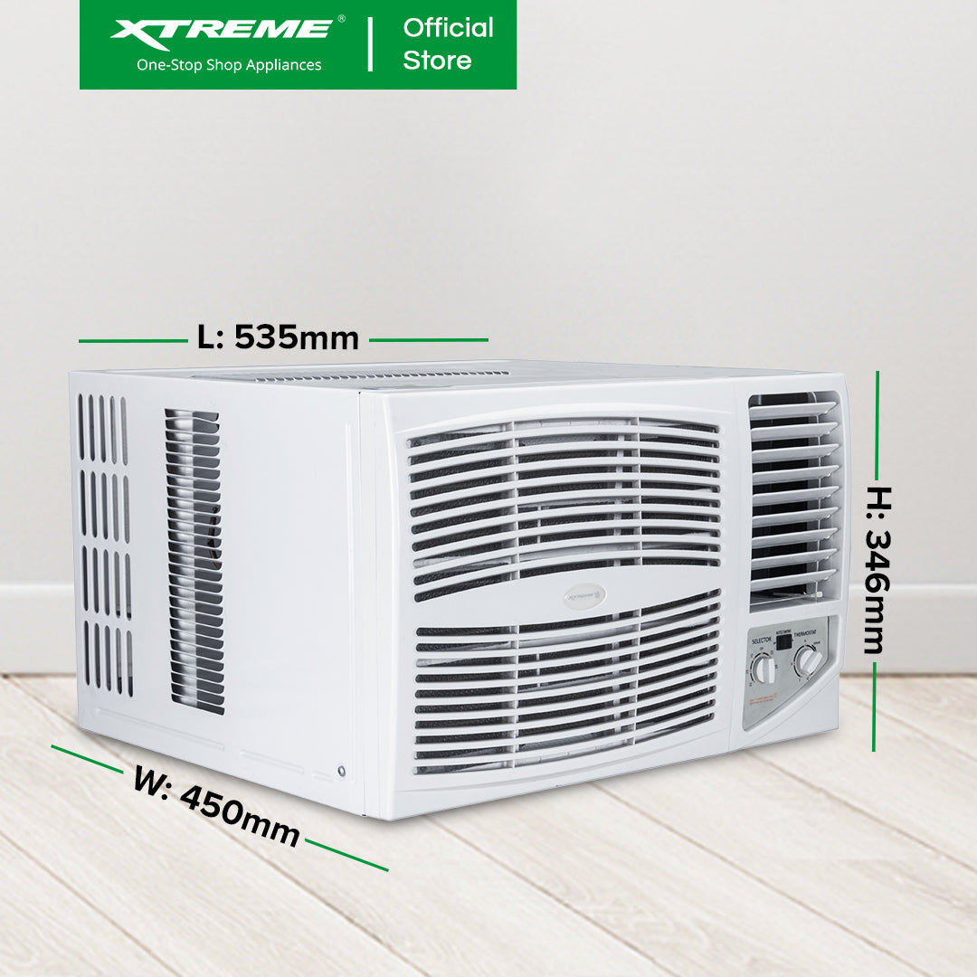 1.0HP XTREME COOL Energy Efficient Window Type Aircon Manual | XACWT10