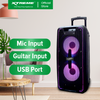 XTREME 350W Portable Speaker System USB Micro SD FM Radio Mic Input Guitar Input | XBLAST-10TR