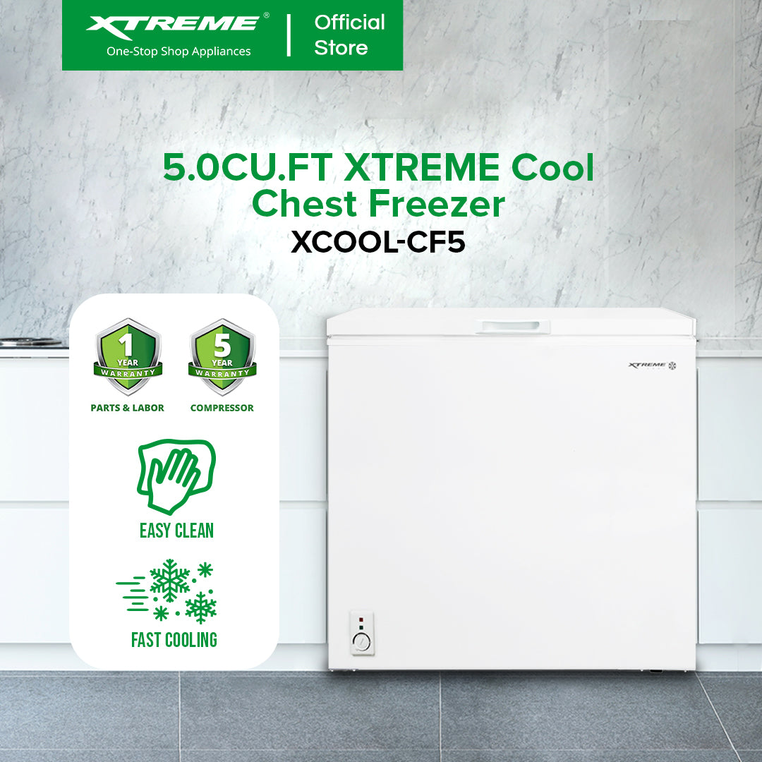 5.0CU.FT XTREME COOL Chest Freezer | XCOOL-CF5