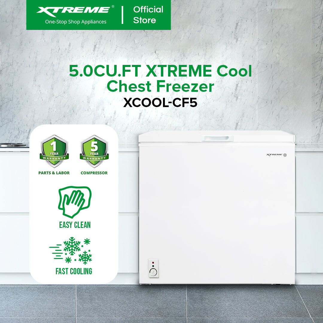 5.0CU.FT XTREME COOL Chest Freezer XCOOLCF5 XTREME Appliances