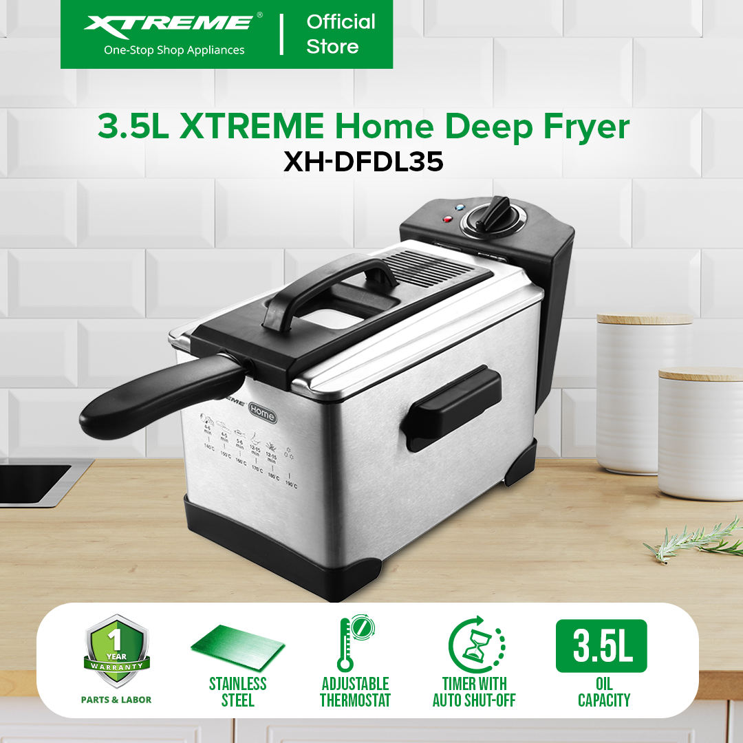 XTREME HOME 3.5L Deep Fryer | XH-DFDL35