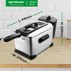 XTREME HOME 3.5L Deep Fryer | XH-DFDL35