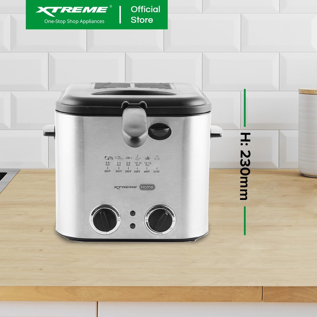 2.5L XTREME HOME Deep Fryer XH DFPL25 XTREME Appliances