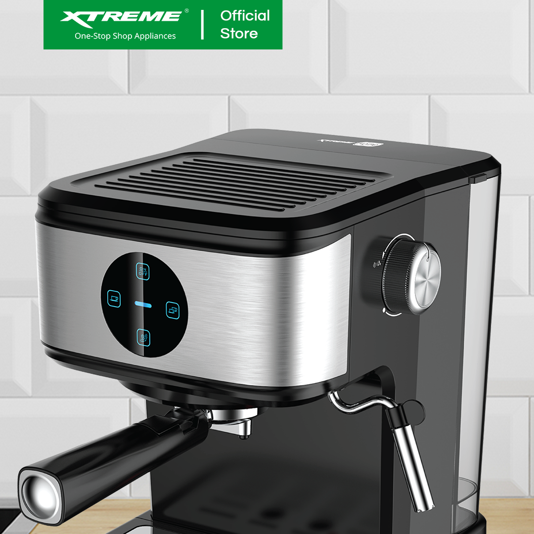 X-SERIES 1.5L Espresso Machine Touch Panel Control with Automatic Shut-Off | XH-ESCMX