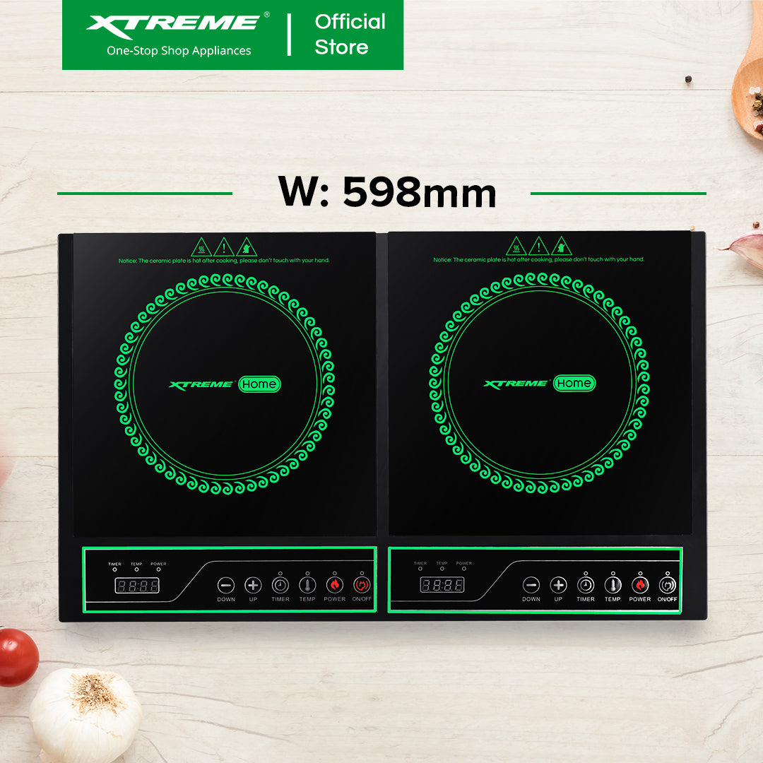 XTREME HOME 2-Plate Induction Cooker | [XH-IC21002B]