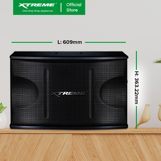 XTREME 650W Speaker 35kHz-20kHz-FR 8-Rated Impedance Sensitivity 3”x2-Treble 12"-Woofer | XK-650