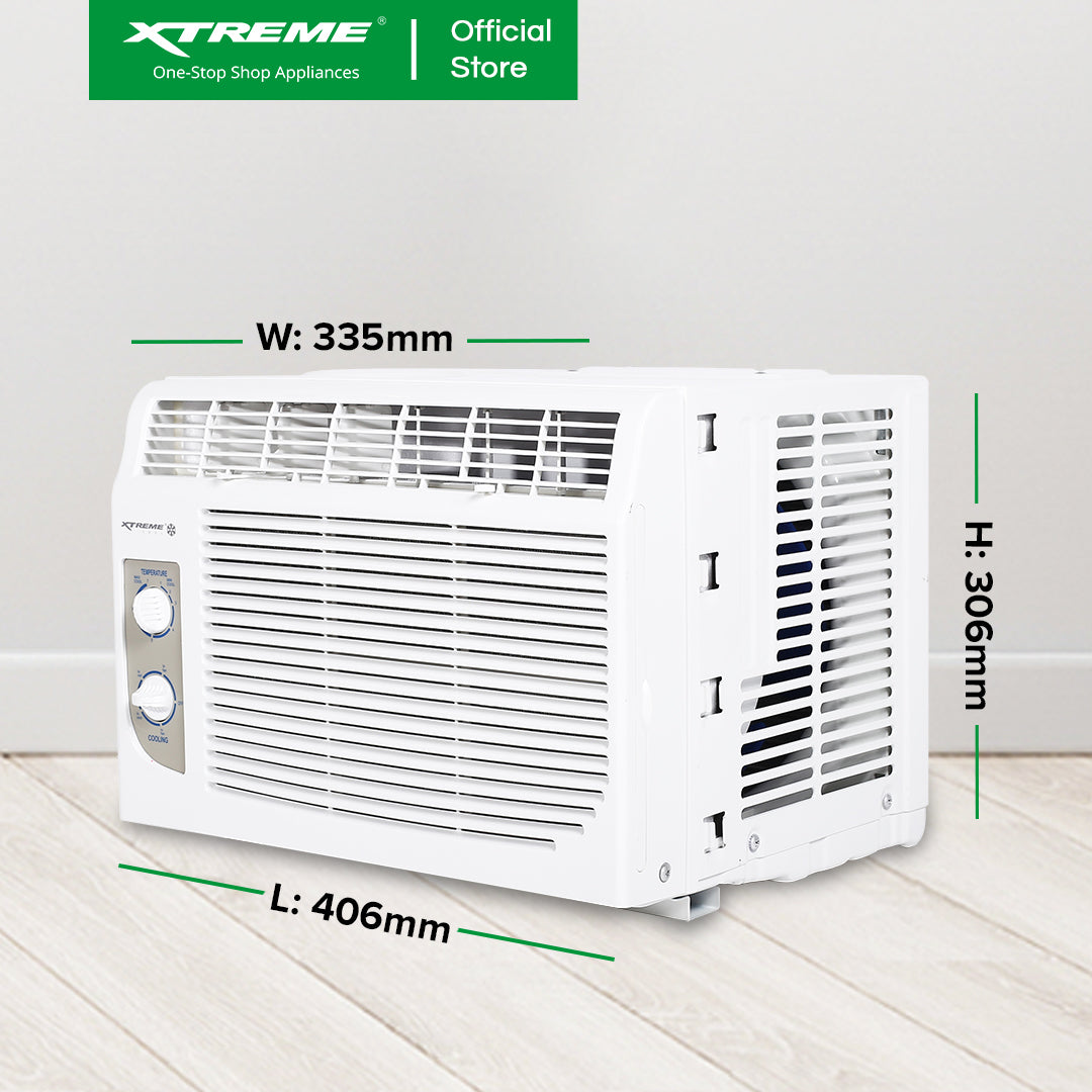 0.5HP XTREME COOL Energy Efficient Window Type Aircon Manual | XACWT05
