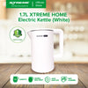 XTREME HOME 1.7L Electric Kettle Seamless Inner Pot w/ Water Indicator (White) | XH-KT-DWCLH17WHITE