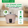 XTREME HOME 1L Rice Cooker 5 Cups with Automatic Keep Warm Function (Beige) | XH-RC-DRUM5BEIGE