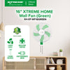 Load image into Gallery viewer, XTREME HOME 16 inches Wall Fan 3-Speed with 2 Chains (Green Blade) | XH-EF-WF16GREEN