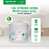 XTREME HOME 1.8L Rice Cooker 10 Cups Jar Type with Keep Warm Function (Lily) | XH-RC-JAR10LILY