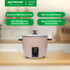 XTREME HOME 1L Rice Cooker 5 Cups with Automatic Keep Warm Function (Beige) | XH-RC-DRUM5BEIGE