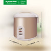 XTREME HOME 1.8L Rice Cooker 10 Cups Jar Type with Keep Warm Function (Beige) | XH-RC-JAR10BEIGE