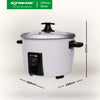XTREME HOME 1L Rice Cooker 5 Cups with Automatic Keep Warm Function (White) | XH-RC-DRUM5WHITE
