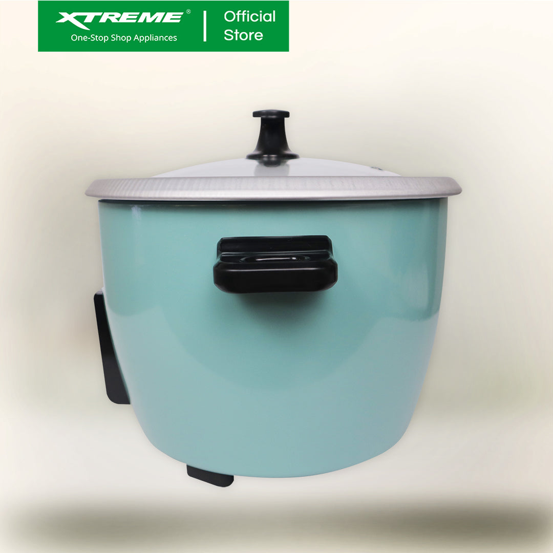 XTREME HOME 1L Rice Cooker 5 Cups with Automatic Keep Warm Function (Blue) | XH-RC-DRUM5BLUE