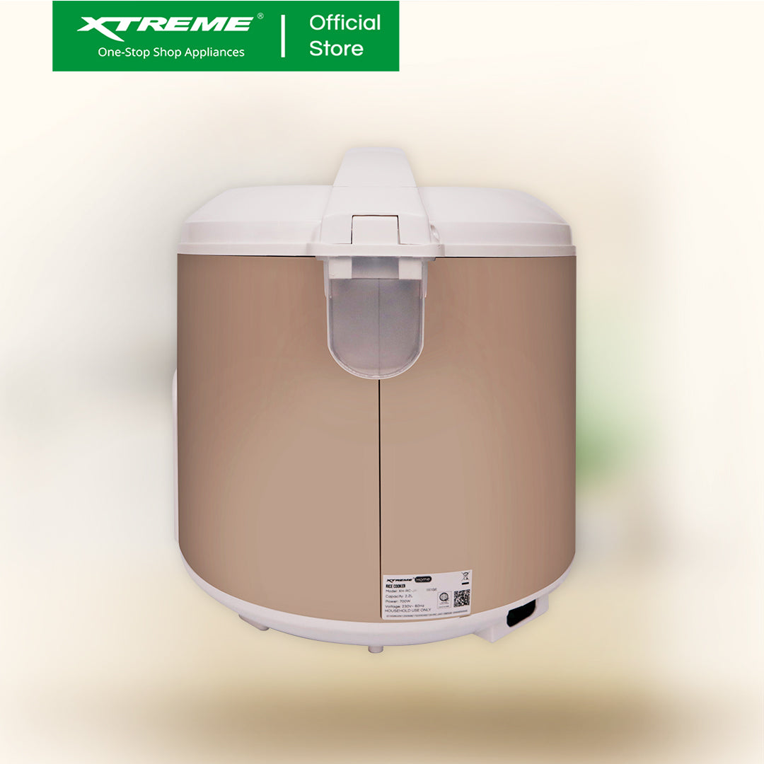 XTREME HOME 2.2L Rice Cooker 12 Cups Jar Type with Keep Warm Function (Beige) | XH-RC-JAR12BEIGE