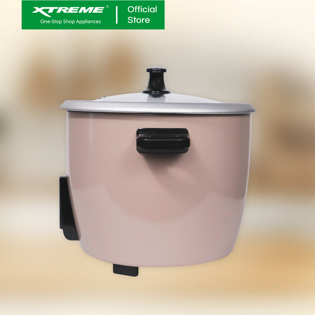 XTREME HOME 2.2L Rice Cooker 12 Cups with Automatic Keep Warm Function (Beige) | XH-RC-DRUM12BEIGE