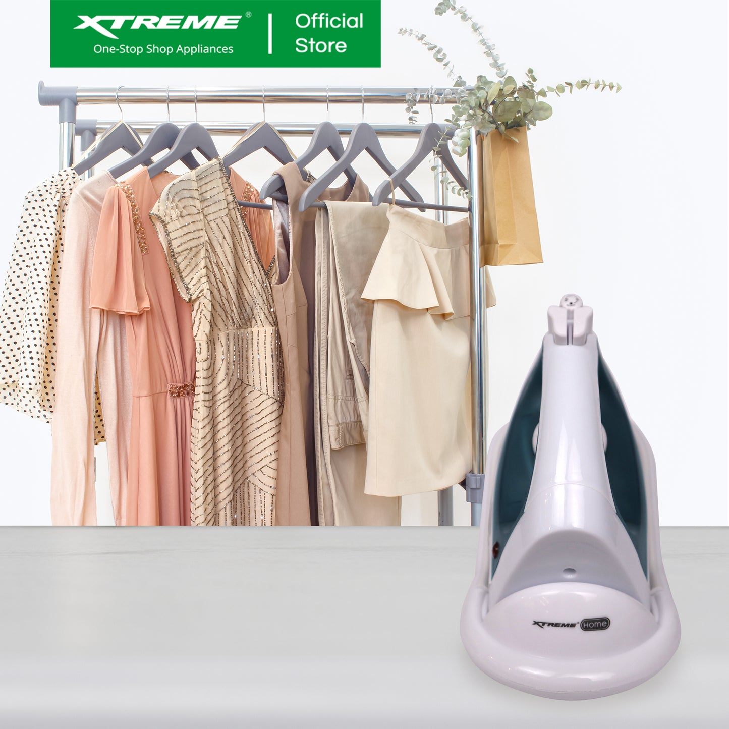 X-SERIES Cordless Steam Iron with Spray Ceramic Soleplate & Indicator Light (Blue) | XH-IRONSTEAMBLUEX